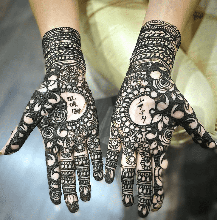 Inviting Khafif Henna Design