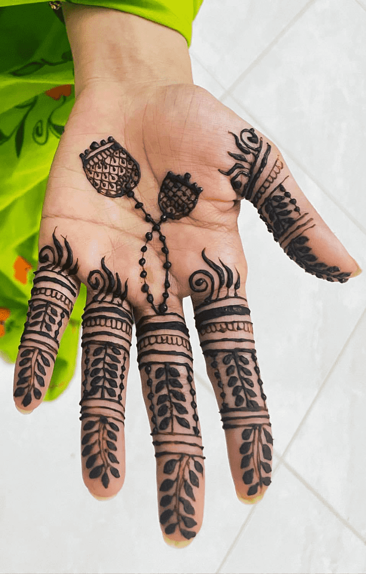 Marvelous Khafif Henna Design