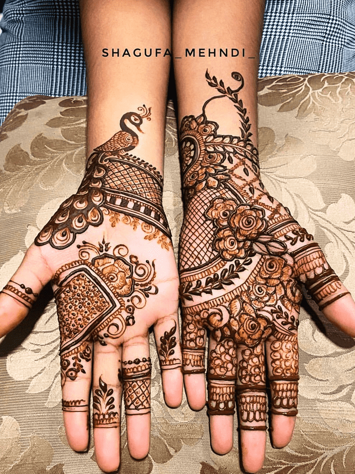 Nice Khafif Henna Design