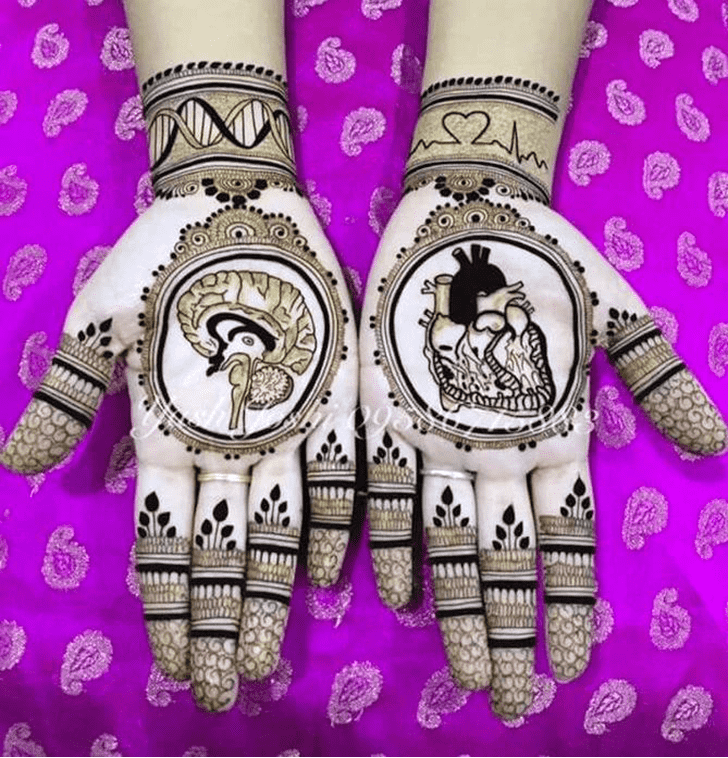 Radiant Khafif Henna Design