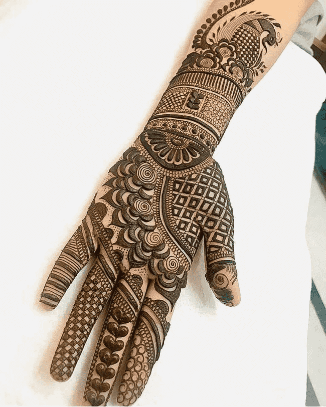 Charming Khulna Henna Design