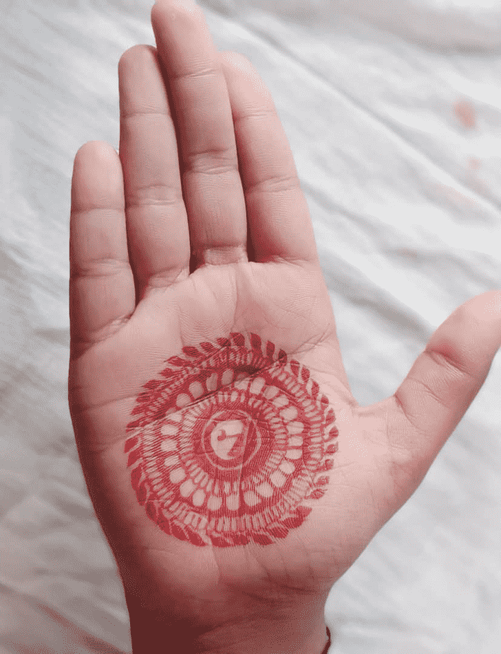 Enticing Kids Henna Design