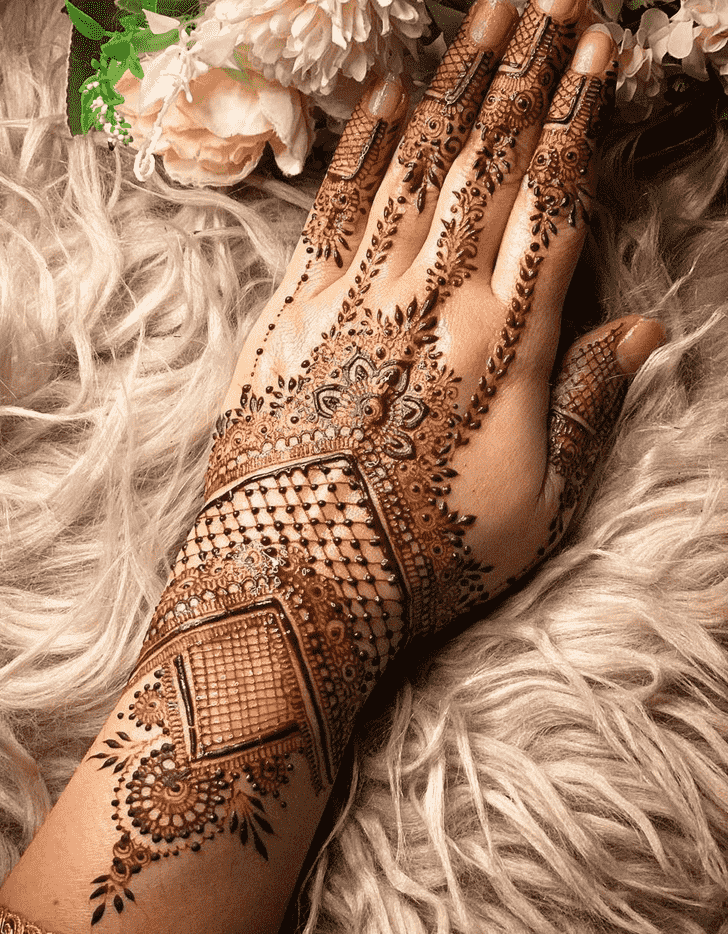 Dazzling Kolkata Henna Design