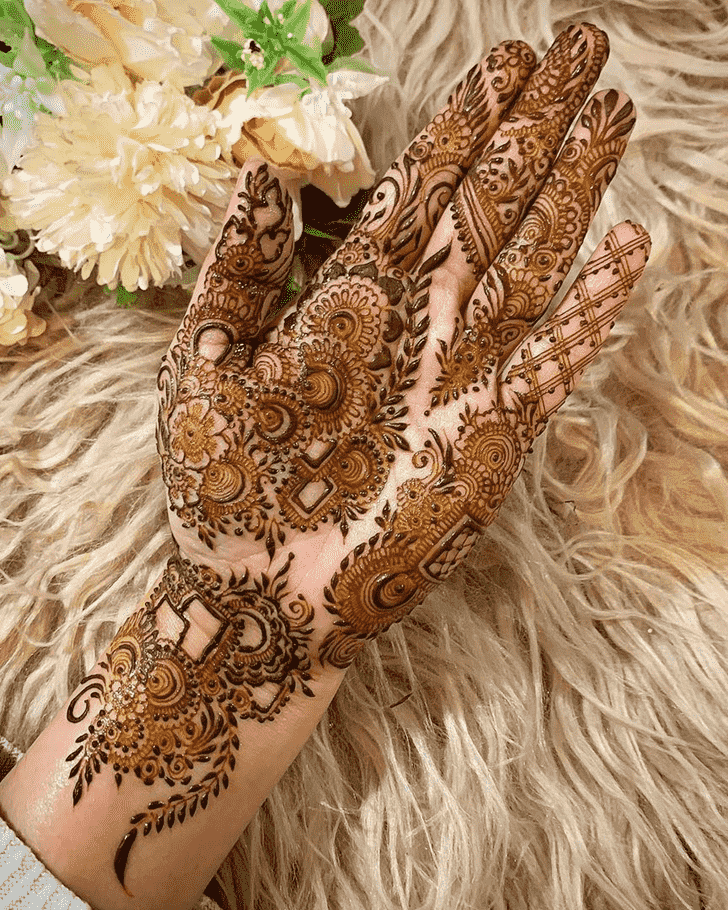 Delightful Kolkata Henna Design