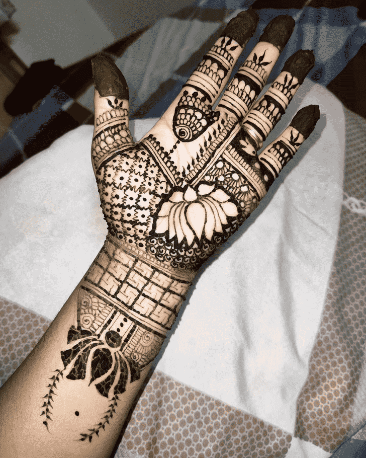 Gorgeous Kolkata Henna Design