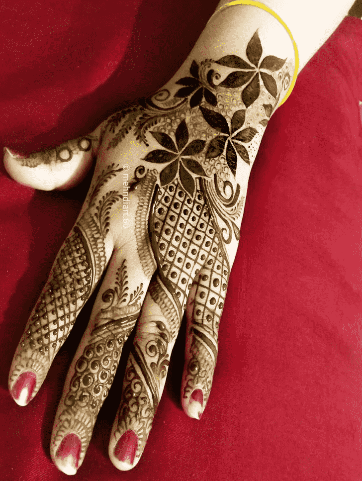 Grand Kolkata Henna Design