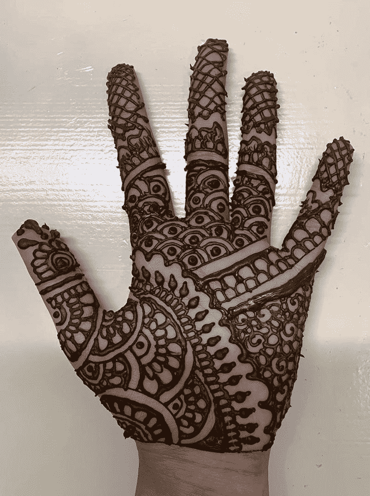 Inviting Kolkata Henna Design