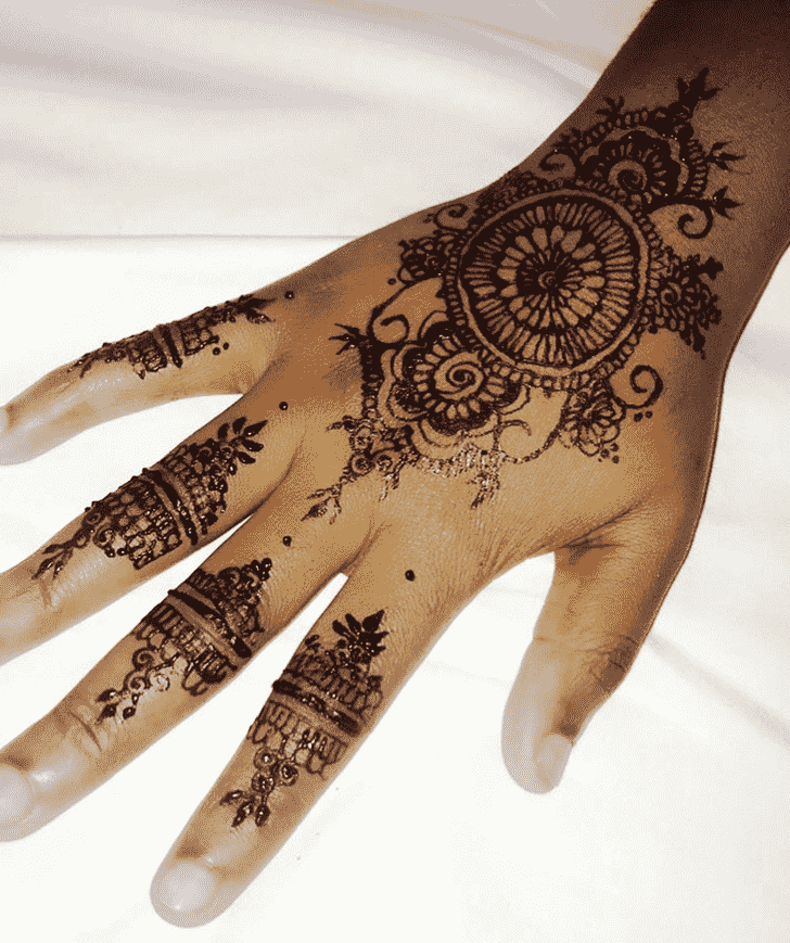 Mesmeric Kolkata Henna Design