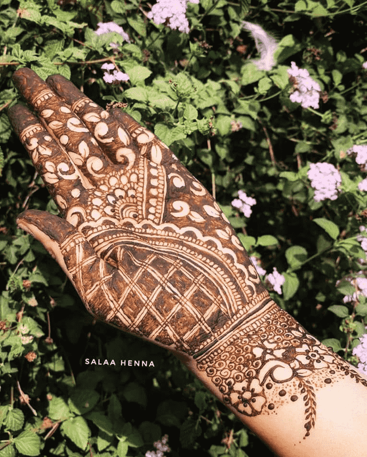 Radiant Kolkata Henna Design