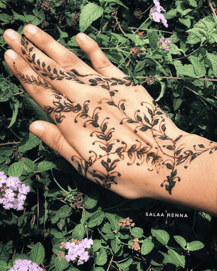 Ravishing Kolkata Henna Design