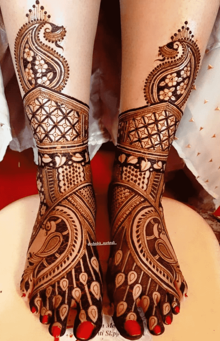 Resplendent Kolkata Henna Design