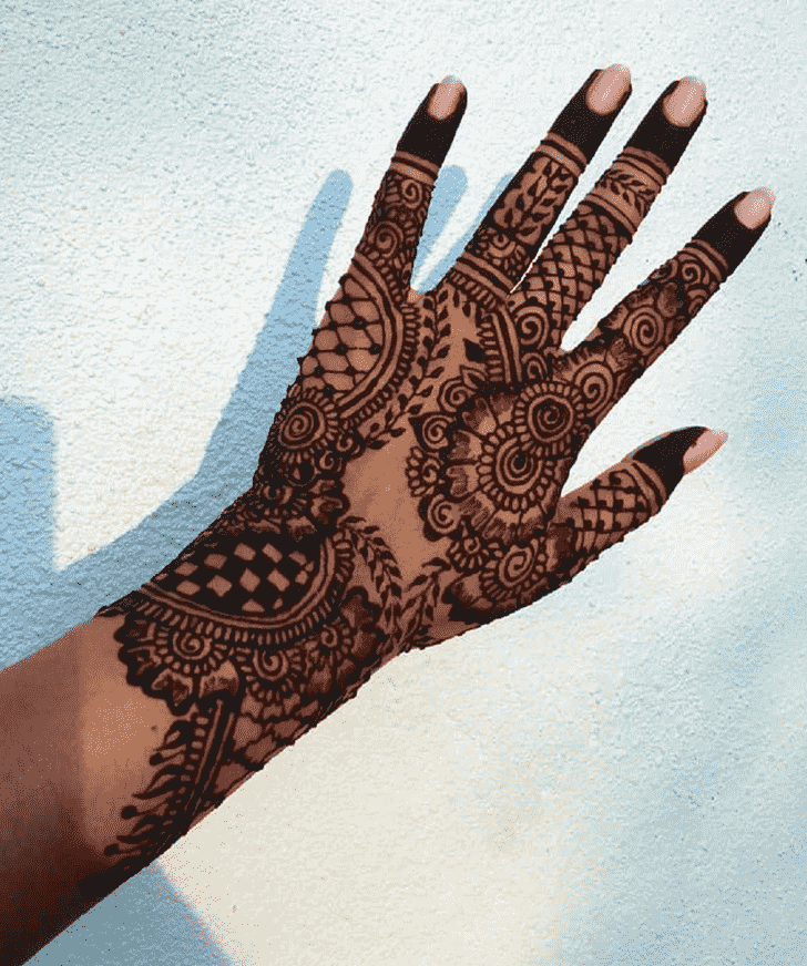 Stunning Kolkata Henna Design