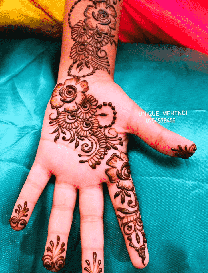 Superb Kolkata Henna Design