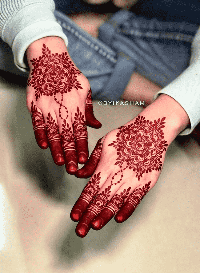 Alluring Ladakh Henna Design