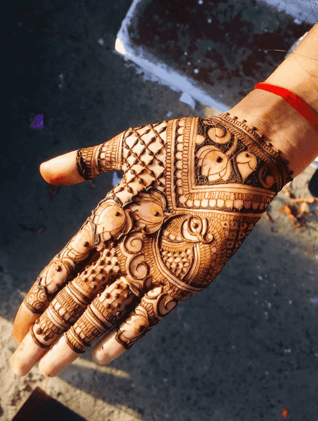 Arm Ladakh Henna Design