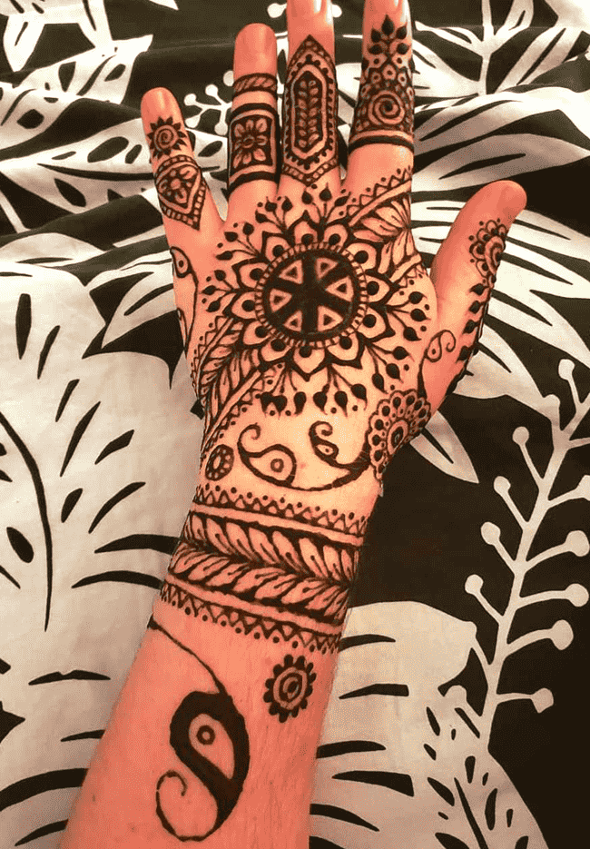 Fair Ladakh Henna Design