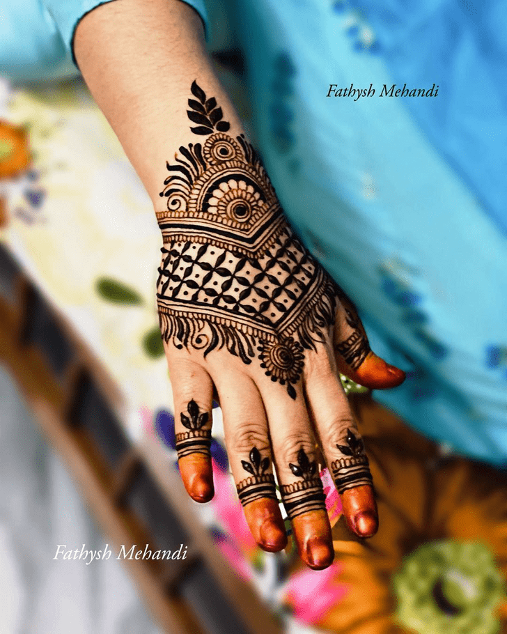 Wonderful Lalitpur Mehndi Design