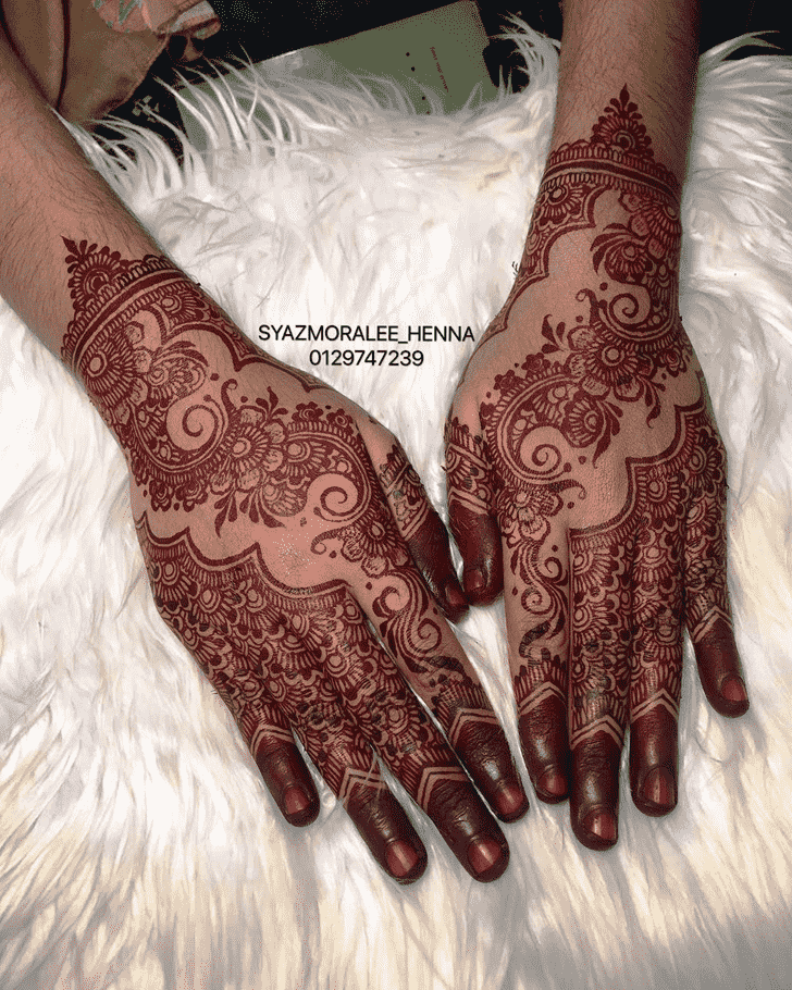 Superb Larkana Henna Design