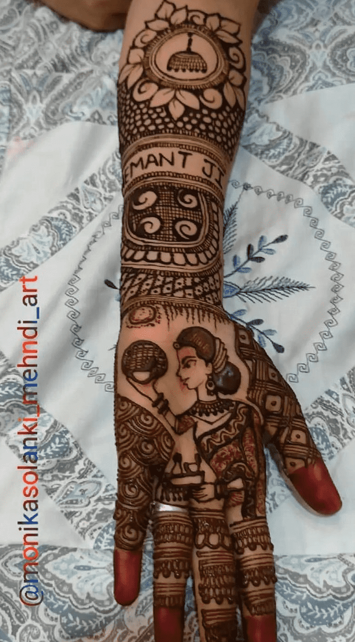 Gorgeous Latest Beautiful Henna Design