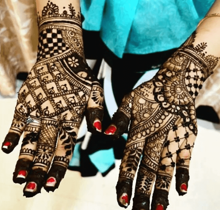 Pretty Latest Beautiful Henna Design