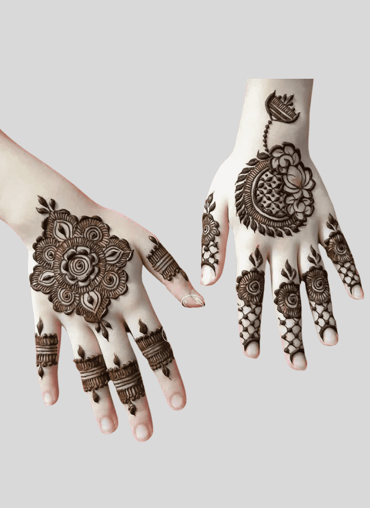 Enthralling Latest Henna Design