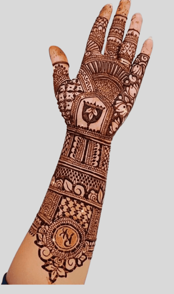 Exquisite Latest Henna Design