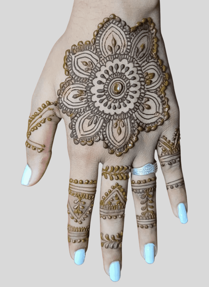 Gorgeous Latest Henna Design