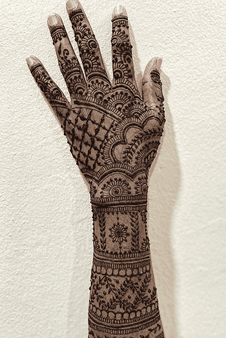 Left Hand Left Hand Henna design