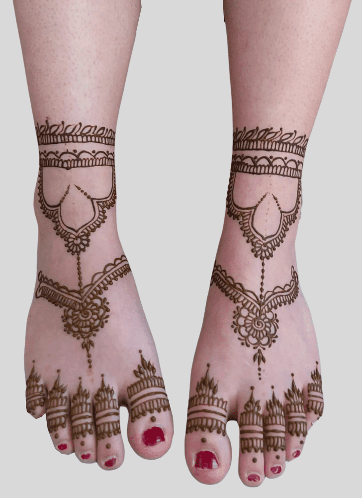 Flower Design Henna