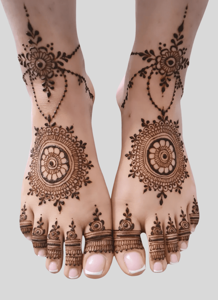 Rajasthani Leg Mehndi