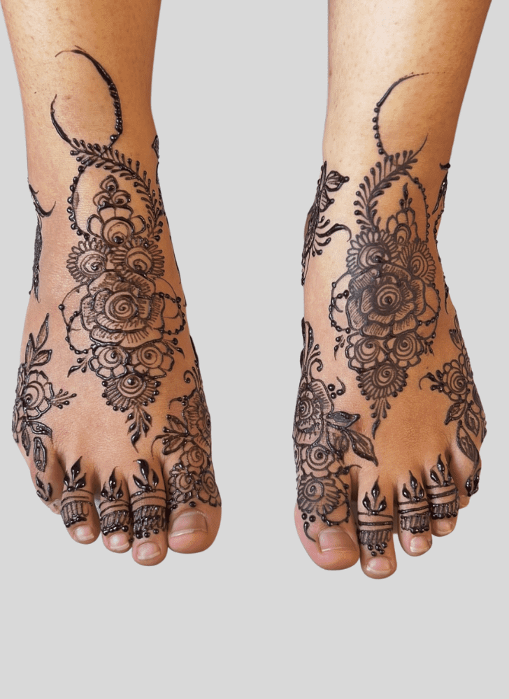 Punjabi Leg Mehndi