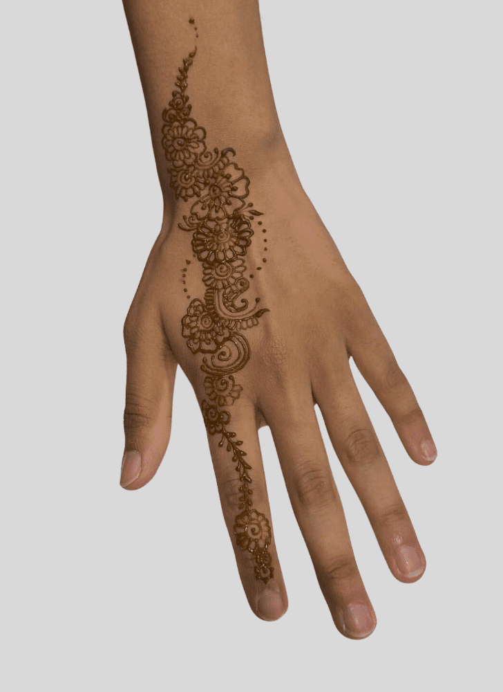 Alluring Leh Henna Design