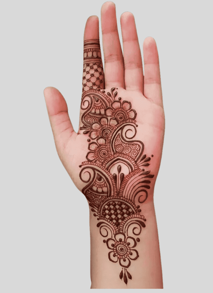 Arm Leh Henna Design