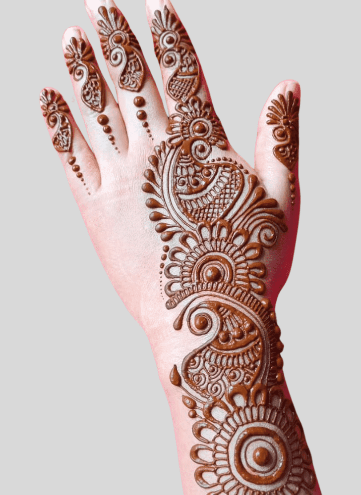 Arm Leh Henna Design