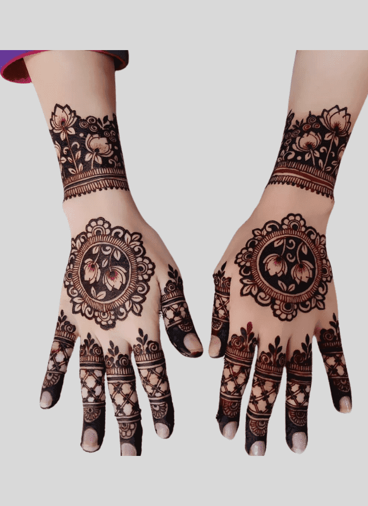 Fine Leh Henna Design