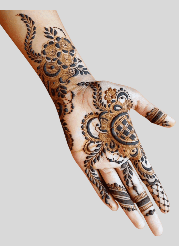 Radiant Leh Henna Design