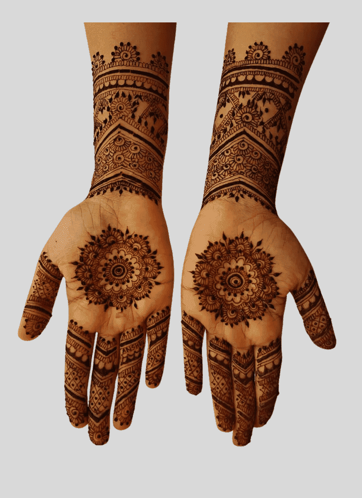 Ravishing Leh Henna Design