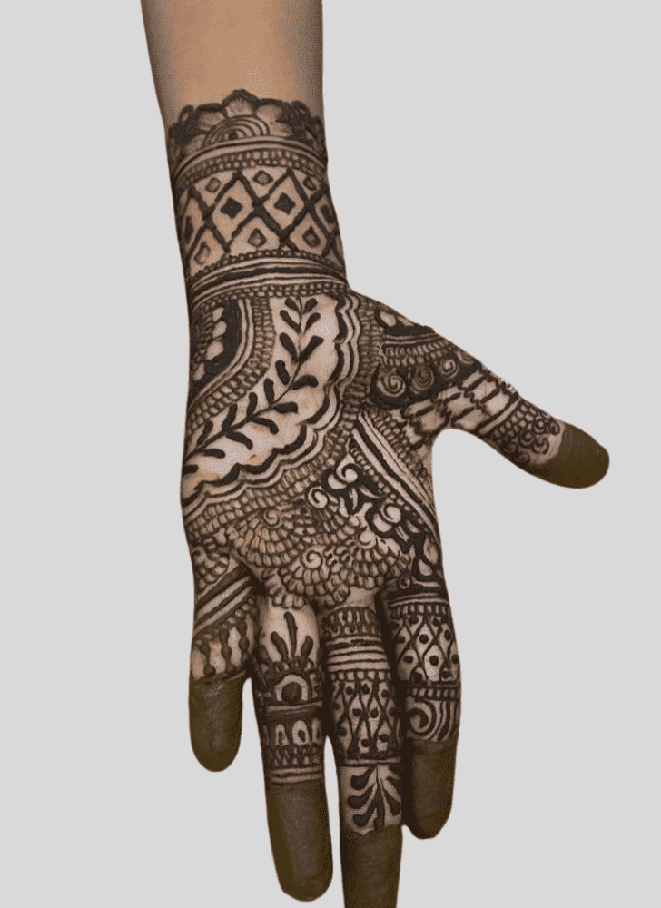 Slightly Leh Henna Design