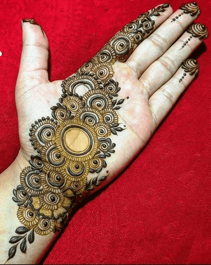 Charming Latest Henna Design