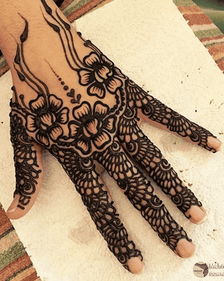 Arm Latest Henna Design