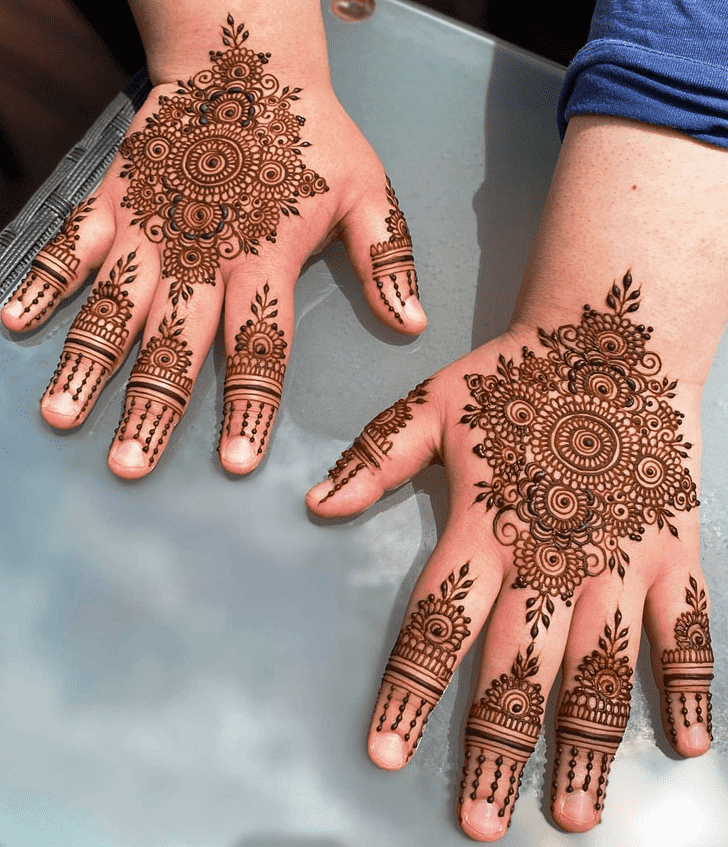 Ideal Latest Henna Design