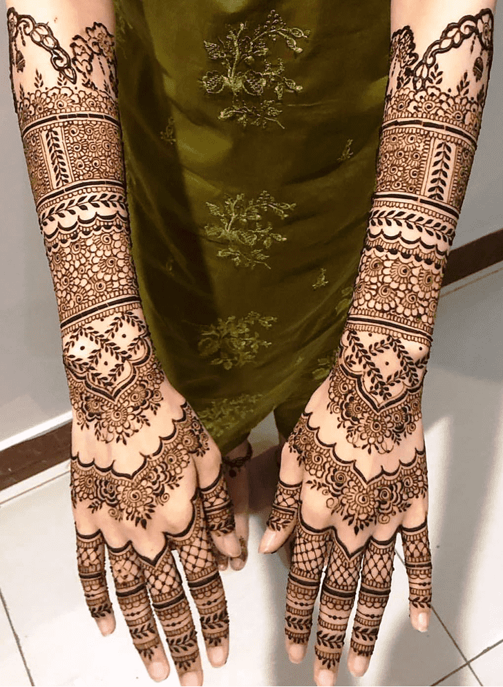 Ravishing Latest Henna Design