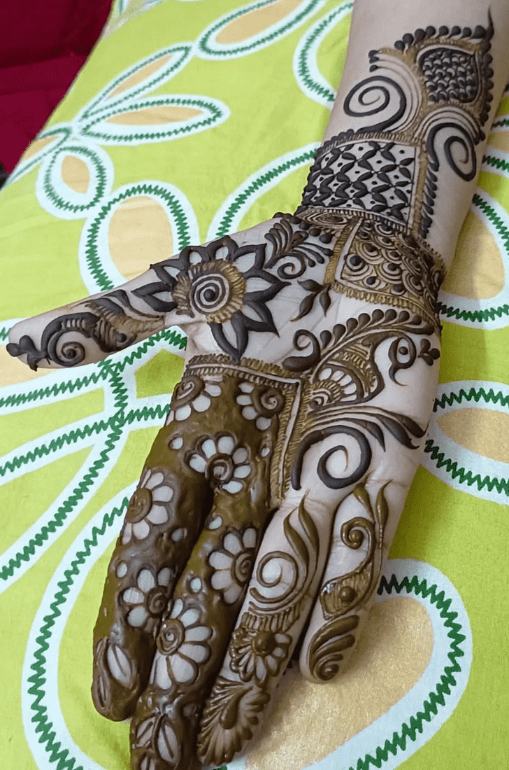 Slightly Latest Henna Design