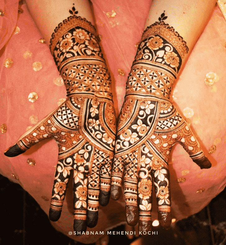 Wonderful London Mehndi Design