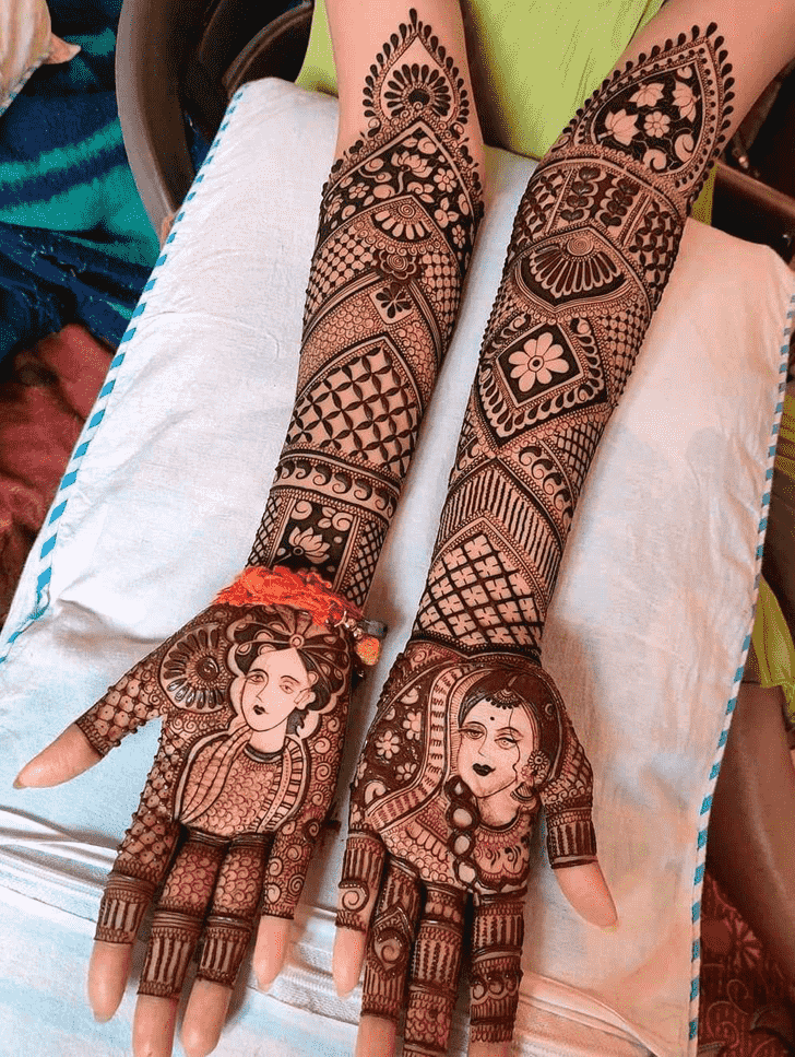 Graceful Lovely Henna design