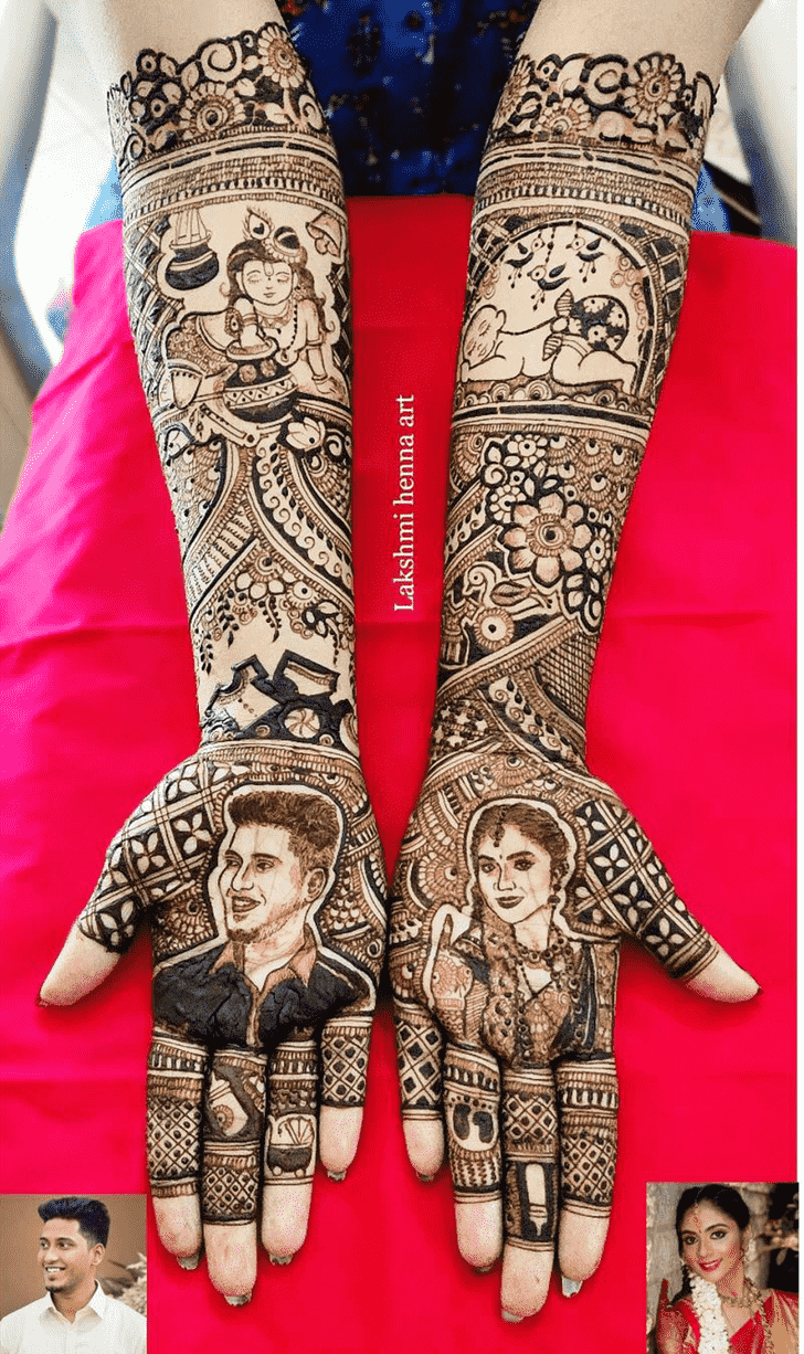 Magnificent Lovely Henna design