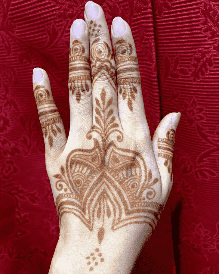 Fine Lucknow Henna Design