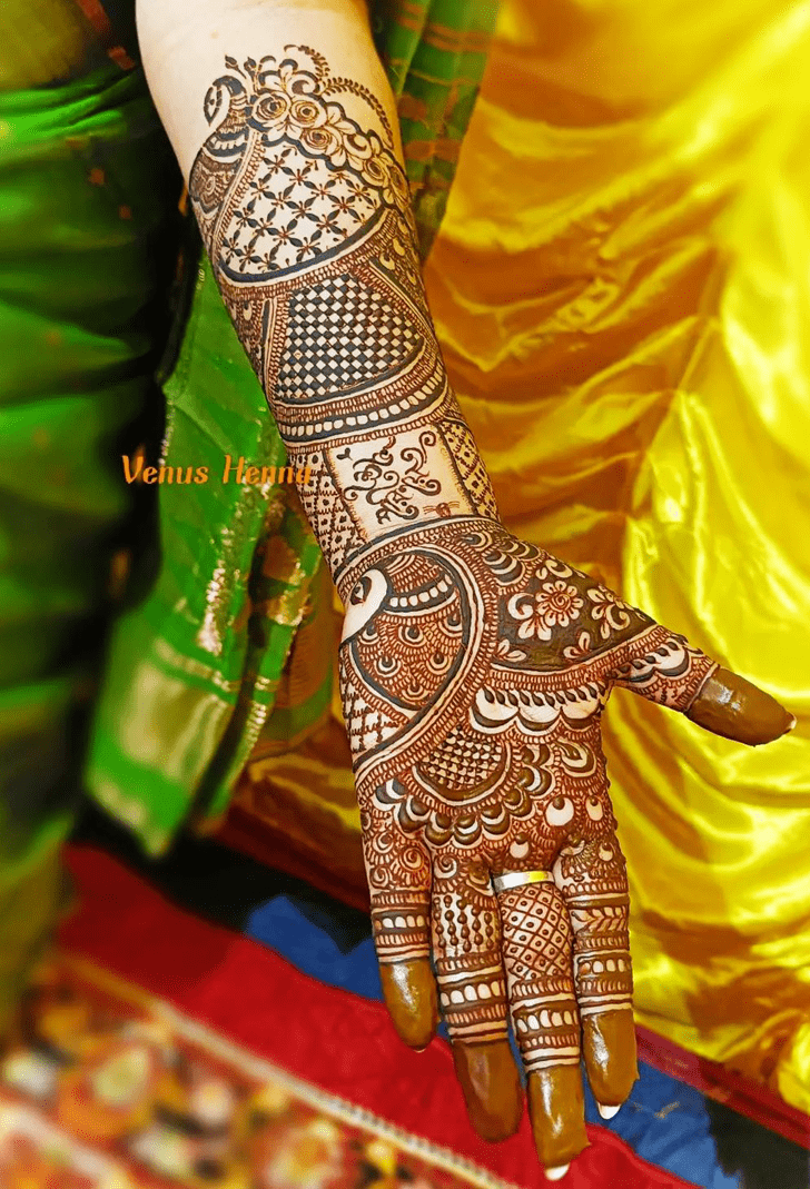 Arm Ludhiana Henna Design
