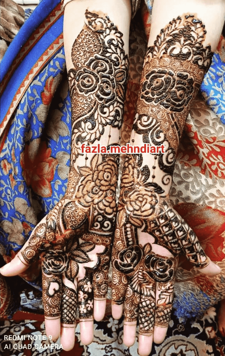 Charming Madurai Henna Design