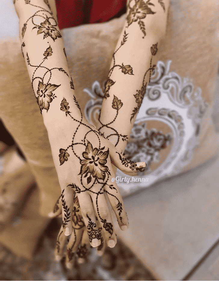 Dazzling Madurai Henna Design